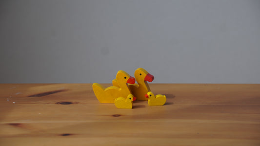 Albisbrunn アヒルの親子