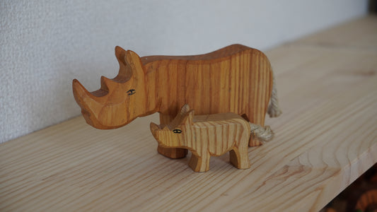 ostheimer 白サイの親子