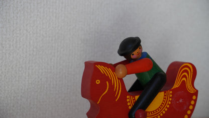 breitschwerdt 赤い馬と男の子